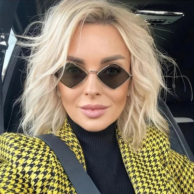Hipster Polygon Women Sunglasses