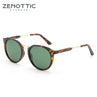 Zenottic Vintage Round Polarized Sunglasses