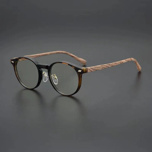 Retro Eyeglasses (Wood)