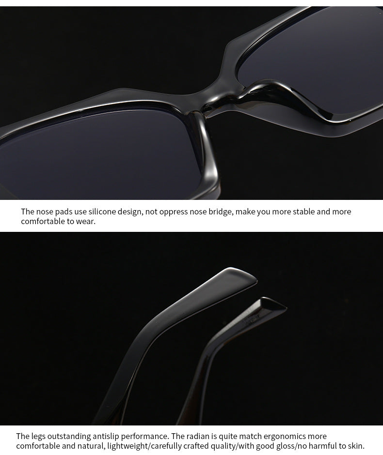 Fashion Plastic Eyewear Style Polygon